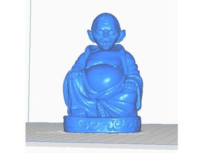gollum sürprizler tv filmleri koleksiyonu Buda heykeller büstü Yüzüklerin Efendisi remix Heykeli 3d print model - Mito3D