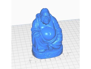 gorilla buddha animale collezione sculture scimmia 3d print model - Mito3D