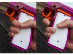 la aleta de tiburón mag liberación paloma juguete juego accesorios nerf 3d print model - Mito3D