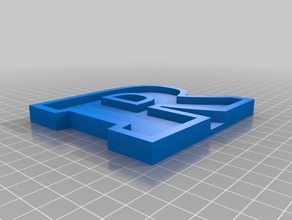 meine angepasste text-Speicher Skulpturen 3d print model - Mito3D