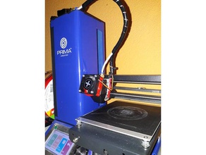 fã adaptador de 30mm 40mm prima do criador p120 monoprice selecione mini profab 3d a impressora partes ventilador refrigeração duto montagem malyan m200 primacreator 3d print model - Mito3D