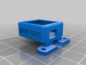 marmotte m8n gps-Halter 3d print model - Mito3D