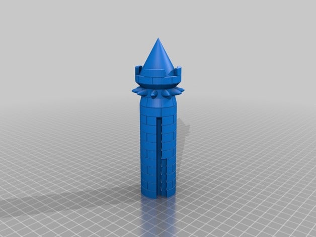bowsers castelo brinquedos jogos bowser jr em super mario a torre do bros 3D print model - Mito3D