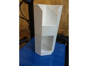 rv bathroom corner shelf 3d print model - Mito3D