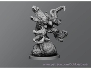 grick Kreaturen dnd dungeons dragons monster Tischplatte 3d print model - Mito3D