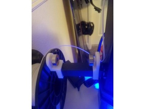 filament arm extension monoprice mini delta 3d printer accessories holder 3d print model - Mito3D