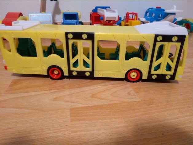 ônibus da cidade de brinquedo 3D print model - Mito3D