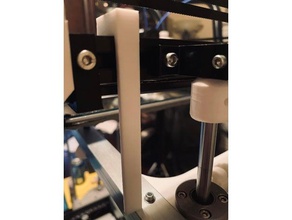 eixo de alinhamento toolbed altura calibração do nível 100mm comprimento 3d impressão flsun cubo 3d print model - Mito3D