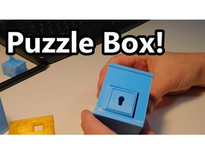 mini puzzle box games 3d printed 3d print model - Mito3D