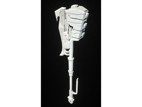 halo 3 gravity hammer props cosplay prop weapon lifesize melee split 3d print model - Mito3D