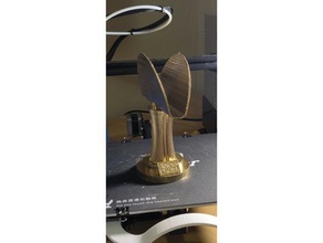taco trofeo sculture 3d print model - Mito3D