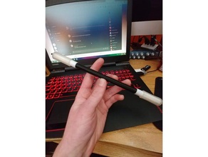 super pirat vücut kalem iplik bıc stick ekler uyuyor 3d print model - Mito3D