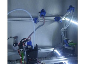 cabo de reboque cabos suspensão do movimento 3d a impressora partes corrente gestão 3d print model - Mito3D