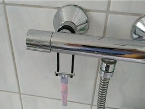 rasoio titolare doccia semplice bagno gancio 3d print model - Mito3D