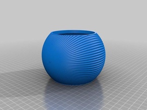 pot cache-pot Blumentopf Topf-Stifte 3d print model - Mito3D