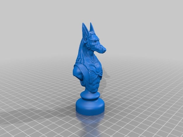 total egipto xadrez vivo vs mortos 3D print model - Mito3D