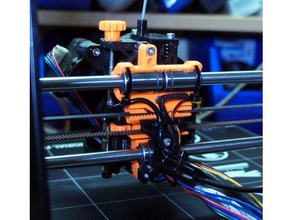 x-clamp-skelestruder prusa Rahmen aus Stahl 3d-Drucker Teile skelestruder 3d print model - Mito3D