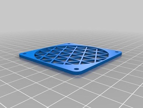 özelleştirilmiş fan ızgara parametrik benim diy 3d print model - Mito3D