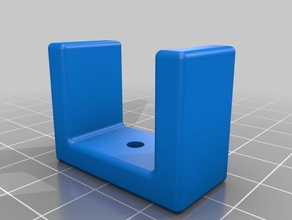axe de verrouillage bloc 3d l'imprimante accessoires creality ender 3 l'axe des x 3d print model - Mito3D