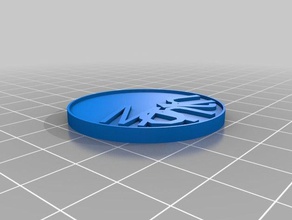 1 Monat Münzen Abzeichen angepasst 3d print model - Mito3D