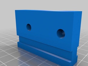 logosol bloco de guia log cama m7-m8 partes 3d print model - Mito3D