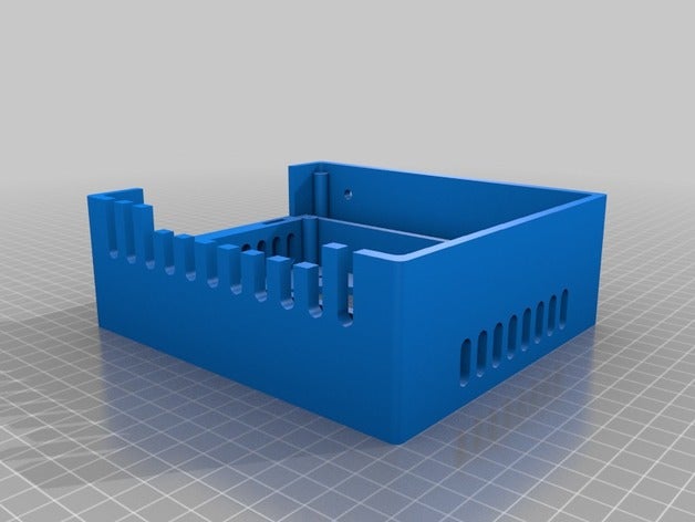 duet 2 wifi enclosure 2040 profile mount 3d printer parts blv mgn duetwifi 3D print model - Mito3D