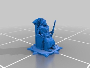 king empire 3d print model - Mito3D