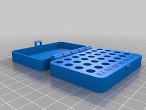 ugello box - caja boquillas 3d accessorio di archiviazione 3d print model - Mito3D