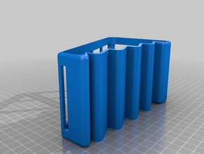 control remoto de rack organización 3d print model - Mito3D