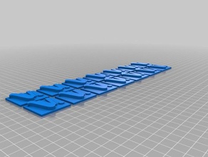thinner pins 3d print model - Mito3D