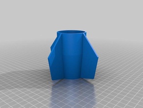 rocket fins 3d print model - Mito3D
