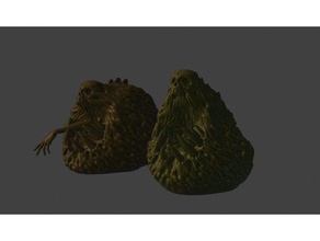 necroslime hungry full remix toys games dnd dungeons dragons undead 3d print model - Mito3D
