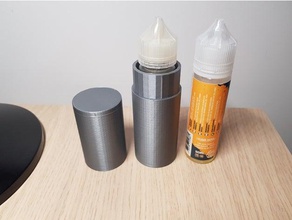 vape juice holder box ecig 3d print model - Mito3D