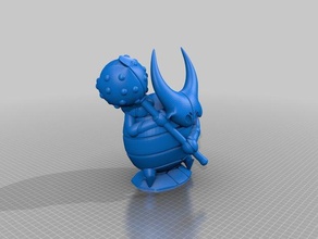 hollow knight false fixed creatures character game games videogame video 3d print model - Mito3D