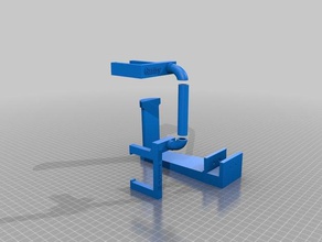 anycube chiron gantry servo filler guide brackets 3d printing 3d print model - Mito3D