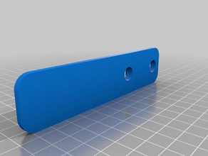support double rideaux 3d print model - Mito3D