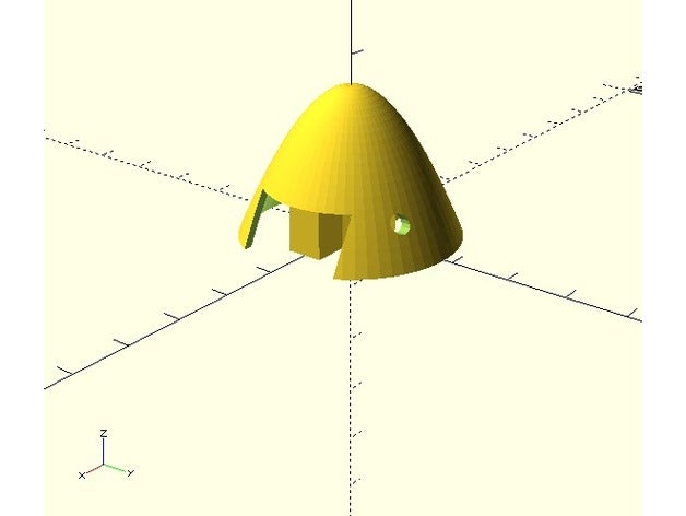 f5j spinner folding prop 3d de l'imprimante pièces 3D print model - Mito3D