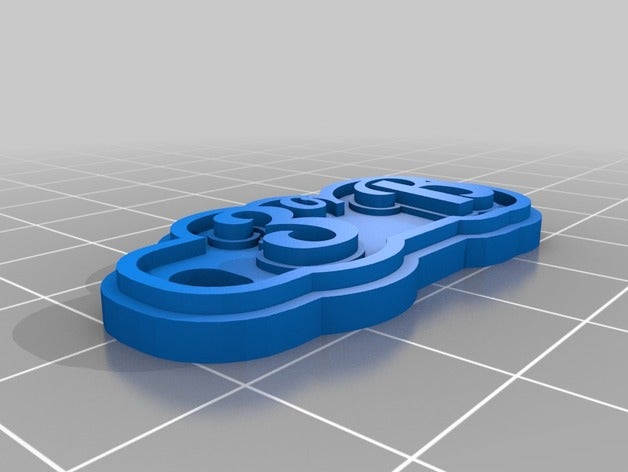 3b llavero keychains customized 3D print model - Mito3D