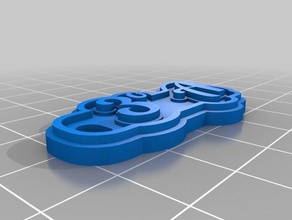 3a llavero Schlüsselanhänger angepasst 3d print model - Mito3D