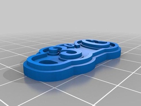 3c llavero Schlüsselanhänger angepasst 3d print model - Mito3D