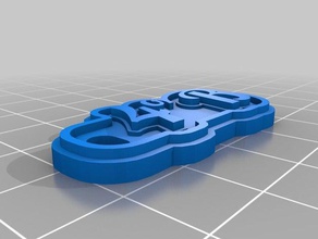 4b llavero Schlüsselanhänger angepasst 3d print model - Mito3D
