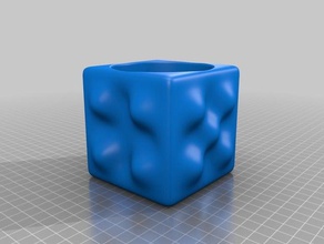 cache-pot pot Topf fleur Topf-Stifte 3d print model - Mito3D