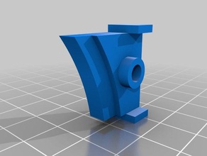 anycubic kossel lit clip 3d de l'imprimante pièces 3d print model - Mito3D