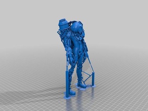 suporta built esculturas 3d print model - Mito3D