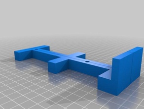 my customized cabinet pull jig type 3 imperial tools 3d print model - Mito3D