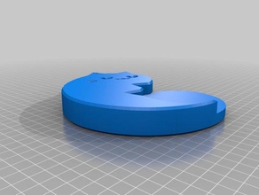 kittychain Schlüsselanhänger 3d print model - Mito3D