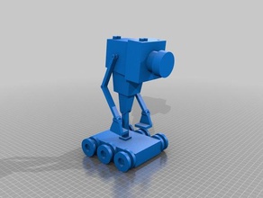 rick guarda il match burro bot di robot 3d print model - Mito3D