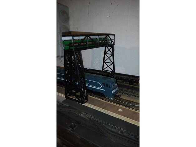 rack industriel 3D print model - Mito3D