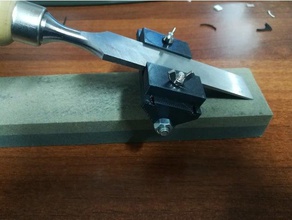 sharpening jig machine tools chisels honing iron sharpener woodworking 3d print model - Mito3D
