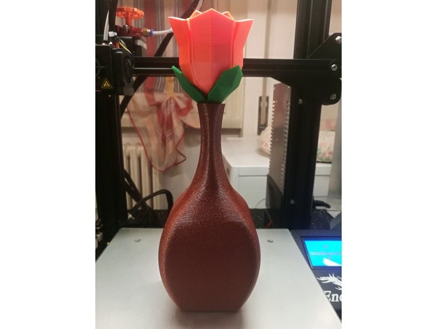 bottiglia wisky porta fiore Dekor 3D print model - Mito3D